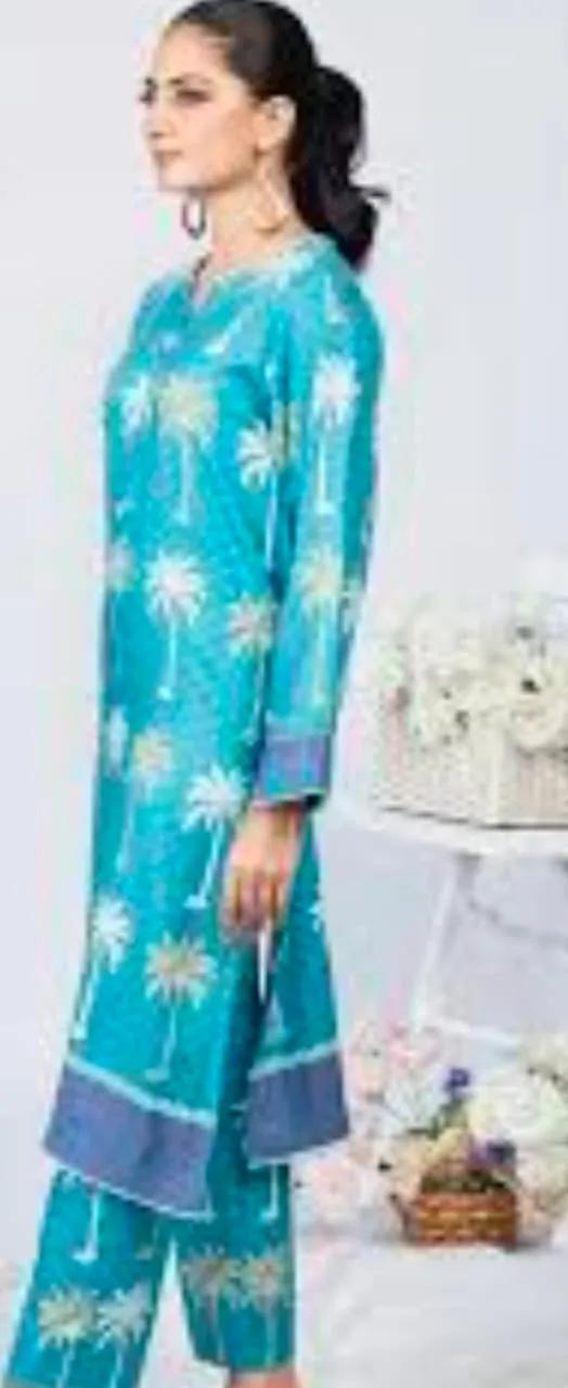 Gul Ahmad single unstitched printed twil Linen collection - Image 2
