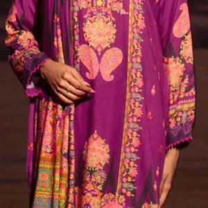 Gul Ahmad 3 piece unstitched printed cotail Linen collection