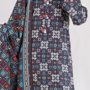 Saya 3 pc unstitched printed khaddar collection
