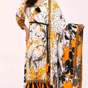 Gul Ahmad 3 piece unstitched printed Linen collection